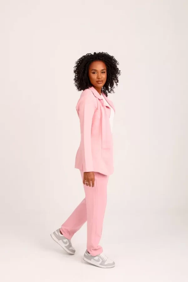 Conjunto Feminino de luxo  Lady Griffe  Rosa Bebê - Image 4
